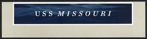 #5392 U.S.S. Missouri, Selvage [No Stamps] **ANY 5=FREE SHIPPING** - Picture 1 of 1