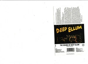 The Sound Of Deep Ellum- Various Artists UK cassette album - Picture 1 of 2