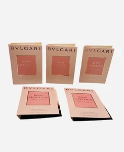 Perfume Rose Goldea Essence Of Jeweller Bvlgari .05 Fl Oz Eau Parfum Sample X5 - Picture 1 of 10