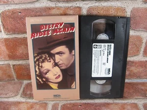 Destry Rides Again (VHS) MARLENE DIETRICH JAMES STEWART - Imagen 1 de 7