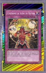 Cérémonie de Sceau du Raiton GAOV-FR078 Piège Continu => Vent YGO - Bild 1 von 1
