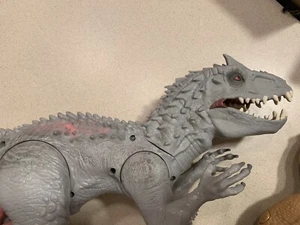Jurassic World Indominus Rex 20" Roar & Light Up Dino Figure Hasbro 2014 T-Rex - Picture 1 of 2