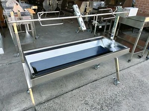 NEW 120cm SLOT-IN STAINLESS STEEL CHARCOAL BBQ SPIT ROTISSERIE - 50KG Motor - Picture 1 of 6