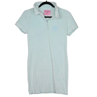 Vestido Camisa Juicy Couture X Forever 21 Mujer Mediano Terry Verde Menta Polo Foto 1 de 4