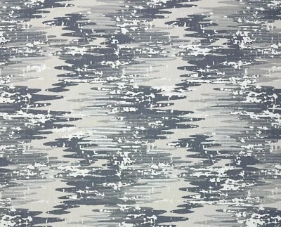 KRAVET WHITECAP SLATE GRAY MODERN LINEN HIGH END MULTIUSE FABRIC BY YARD 54"W - Image 1 of 4
