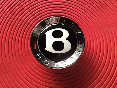 Tapa central de rueda "b" genuina de fábrica OEM BENTLEY 3W0601159P 3Y0601162. Foto 1 de 4