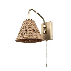 Globe Electric Novogratz x 65000052 Novogratz x Globe 1-Light Wall Sconce, Matte - Picture 1 of 9