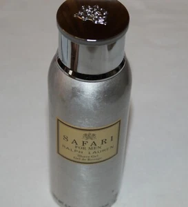 Vintage Ralph Lauren Safari For Men Shaving Shave Gel 5.3 Oz / 150ml NOS ~ US3T1 - Picture 1 of 6