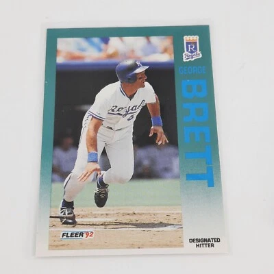 1992 Fleer George Brett #154 Kansas City Royals - Image 1 of 2