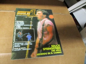1984 BRUCE SPRINGSTEEN Italian Magazine POPULAA A682 PB - Picture 1 of 7
