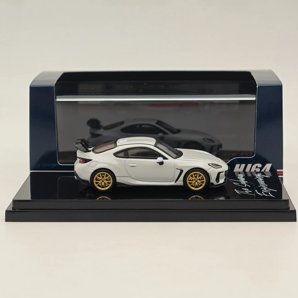 1:64 Hobby Japan SUBARU BRZ STI Performance White HJ642047SW Diecast Models Car