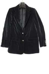 Margaret Godfrey For BAGATELLE Black Velvet Blazer Womens S/M-B97 - Picture 1 of 5