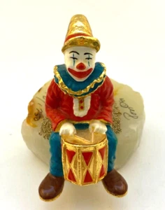 Escultura de payaso baterista Ron Lee Drooper de colección 1991 firmada numerada - Imagen 1 de 5