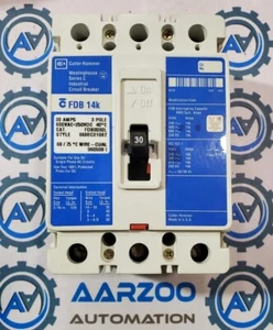 Westinghouse FDB Circuit Breaker FDB3030L 30amp 600vac 3 Pole - Picture 1 of 6