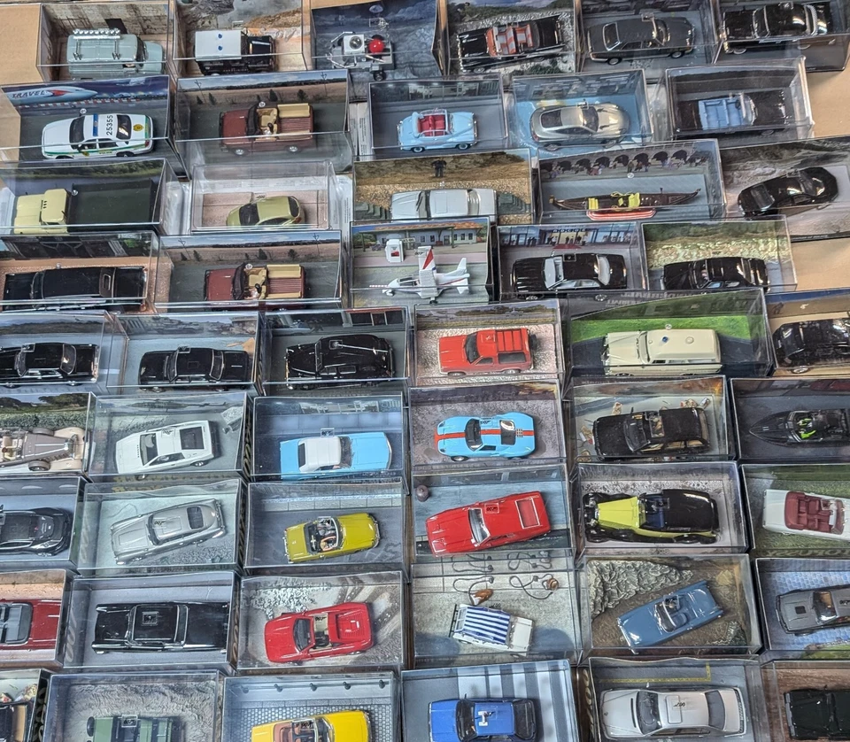 James Bond Car Collection Fabbri Diecast Model & Magazine CHOOSE MANY AVAILABLE - Image 1 of 4