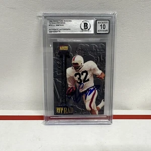 OJ Simpson 1994 Signature Rookies Tetrad Titans Autogrammkarte #T6 BAS 10 - Bild 1 von 6