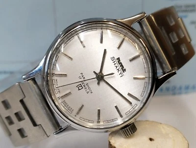 HMT SHAKTI 17 JEWELS WINDING SGCS03 INDIA UNISEX ADULTS FULL WORKING VINTAGE - Image 1 of 4