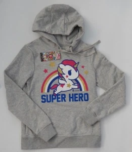 NEW ~ TOKIDOKI ~ WOMENS GIRLS HOODIE JUMPER Size XXS 6-8 ~ LICENCED ~ BNWT - Picture 1 of 1