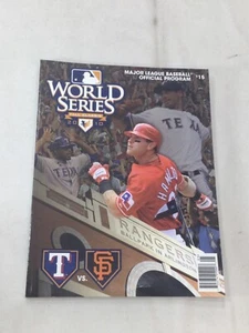 Official 2010 World Series Program Magazine San Francisco Giants / Texas Rangers - Picture 1 of 4