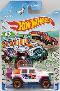 '17 JEEP WRANGLER 2023 Hot Wheels Easter Spring Series 3/5 Mattel - Picture 1 of 3