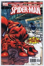 Sensational Spider-Man #23 VF Signed w/COA Angel Medina 2006 Marvel Comics