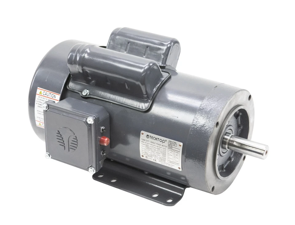 Techtop RD1-RS-TF-145TC-4-B-C-2 Motor 2 HP 1800 Rpm 1-PH 115/208-230 Volt 145TC