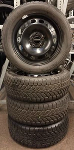 4 Orig VW Winterräder 205/55 R16 91H M+S Golf 7 5Q0601027BG 313 - Bild 1 von 3