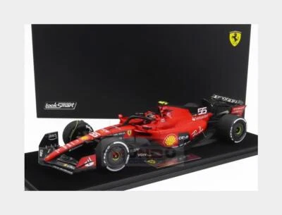 1:18 LOOKSMART Ferrari F1 Sf-23 #55 Bahrain Gp 2023 Sainz + Showcase LS18F1052 M - Image 1 of 2
