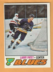 Larry Patey St. Louis Blues 1977-78 Topps #199 11Z - Imagen 1 de 2