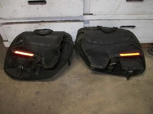 Harley Davidson OEM Saddlebags Removable Dyna Low Rider 1996 - Picture 1 of 5