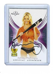 2014 Benchwarmer Ashley Mattingly Auto Autogramm - Bild 1 von 2