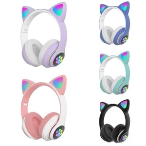 Bluetooth Wireless Headphones for Kids Teens Adults, Over-Ear Bluetooth Headphon - Picture 1 of 9
