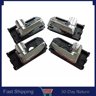 Manija de puerta cromada interior izquierda derecha X4 interior interior interior Kia Spectra5 04-09 Foto 1 de 4