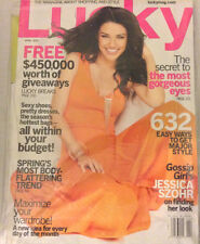 Lucky Magazine Gossip Girl's essica Szohr April 2010 SEALED 080917nonrh