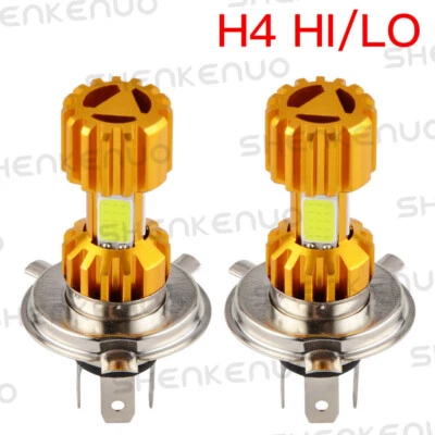 2X H4 LED Headlight Bulb For Yamaha Apex RX10P ER GT LTX Bravo BR250T FX Nytro - Image 1 of 4