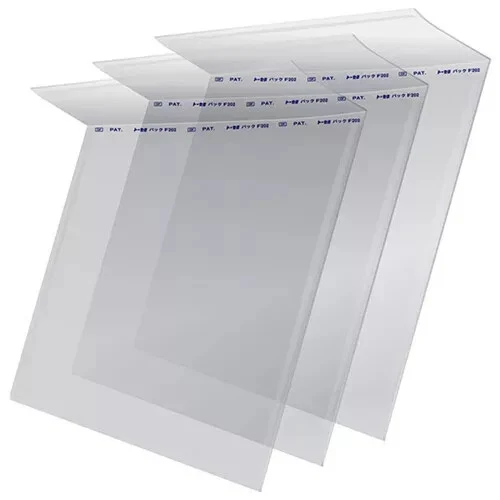 100 Resealable flap Outer Sleeves 7" Vinyl Records Covers FREE SHIPPING - Image 1 of 1