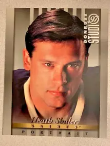 #21 Heath Shuler - N.O. Saints - 1997 Donruss Studio Oversized 8" x 10" Portrait - Imagen 1 de 2