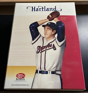 2002 Hartland Statue Warren Spahn Braves Neu mit Box - geprüft - schön - Bild 1 von 3