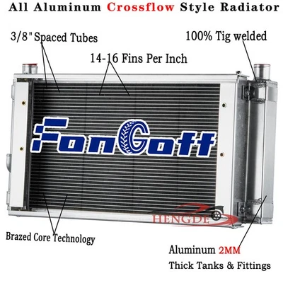 4-Row Radiator fits Bobcat S300 T320 S250 S220 T300 A300 S330 T250 #6737650 - Image 1 of 4