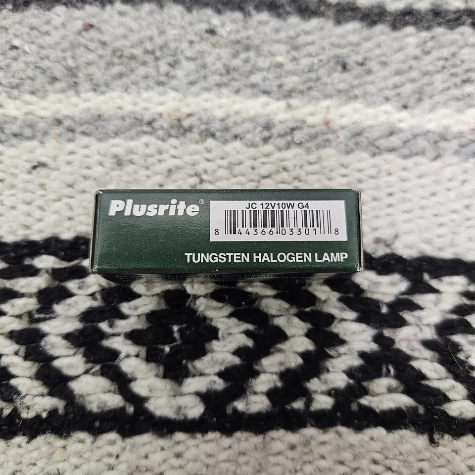Plusrite - JC G4 Tungsten Halogen 10w Superior Life Light Bulb 12v