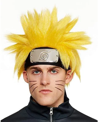 Naruto Shippuden Metal Plate Leaf Village Symbol Headband Cosplay Accessory - Image 1 of 4