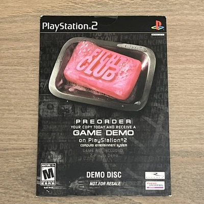 PlayStation 2 Fight Club Demo Disc Sony PS2 SEALED 2004 NEW - Image 1 of 4
