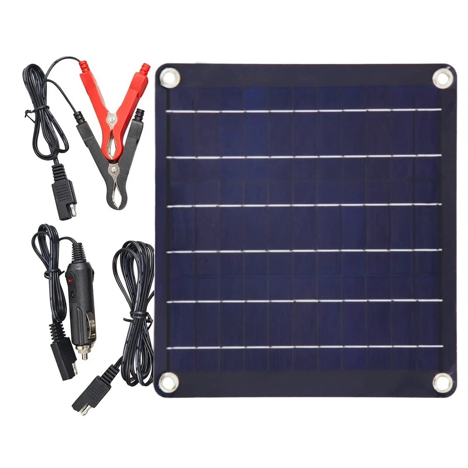 Kit Pannello Solare da 10 W Caricatore di Mantenimento Solare Impermeabile 4935 - Bild 1 von 1