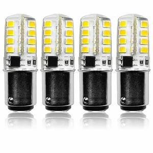 Luxrite 3W BA15D LED Bulb 2700K 200lm 40W Equivalent Double Bayonet Base 4-Pack - Picture 1 of 6