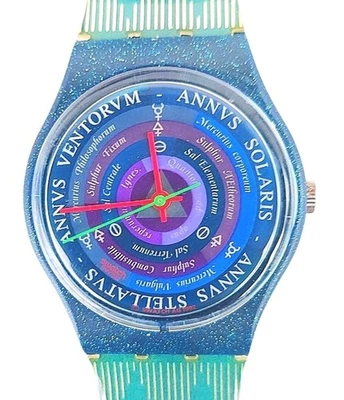 Swatch watch TAROT GN131 1993 Standard Gents Rare Vintage Swiss Made Quartz READ - Image 1 of 4