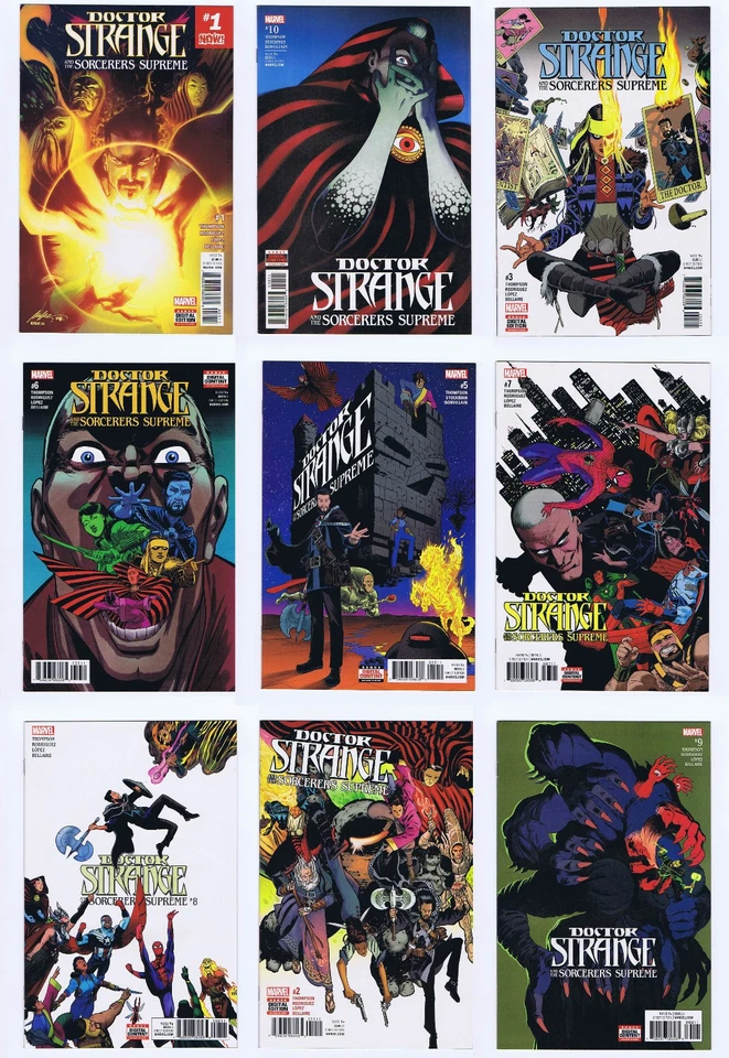 Marvel Comics DOCTOR STRANGE AND THE SORCERERS SUPREME (2016) 1-12 [U PICK] Now - Image 1 of 1