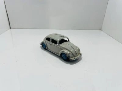 Dinky Toys #181 Volkswagen Beetle - gris Foto 1 de 4