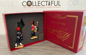 BRITAINS #00270 - 17th PURBIAH DRUM/PIPER DELHI DURBAR - 2X LEAD SOLDIERS MIB🔥2 - Picture 1 of 2