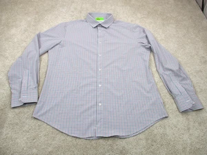Mizzen Main Shirt Mens 2XL Trim Fit Leeward White Performance Casual Button Up - Picture 1 of 9