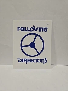 Following Directions Board Game Story Card Replacement Parts # 76 - Picture 1 of 2